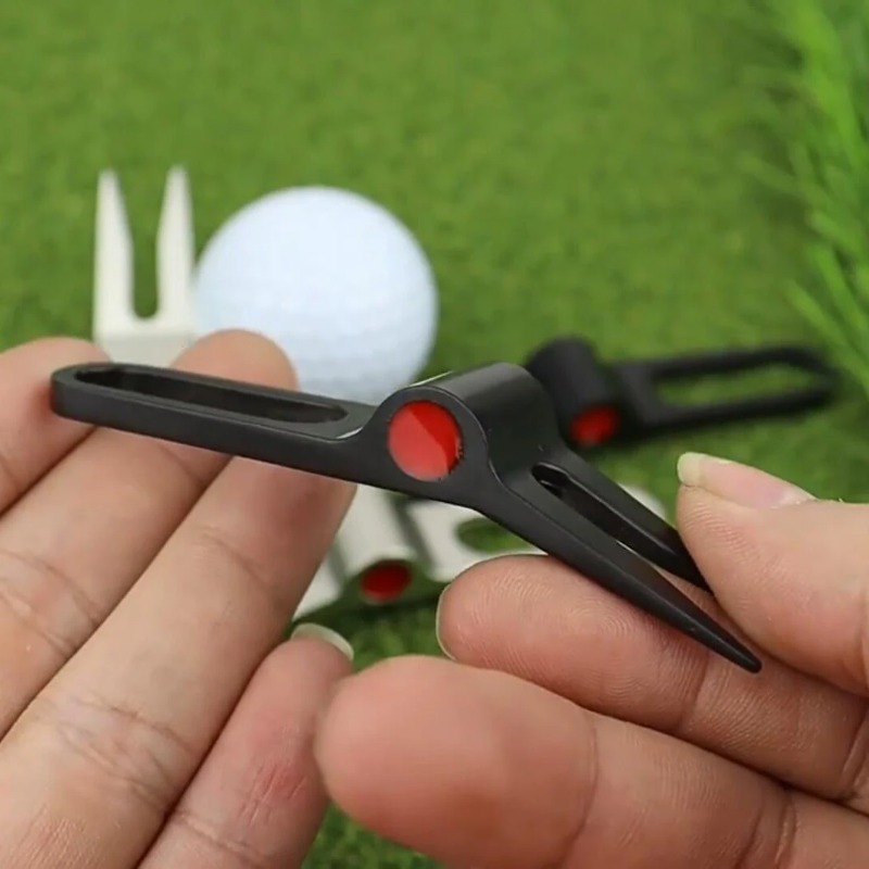 Divot Repair Tool - 1Pc Metal Golf Divot Repair Tool