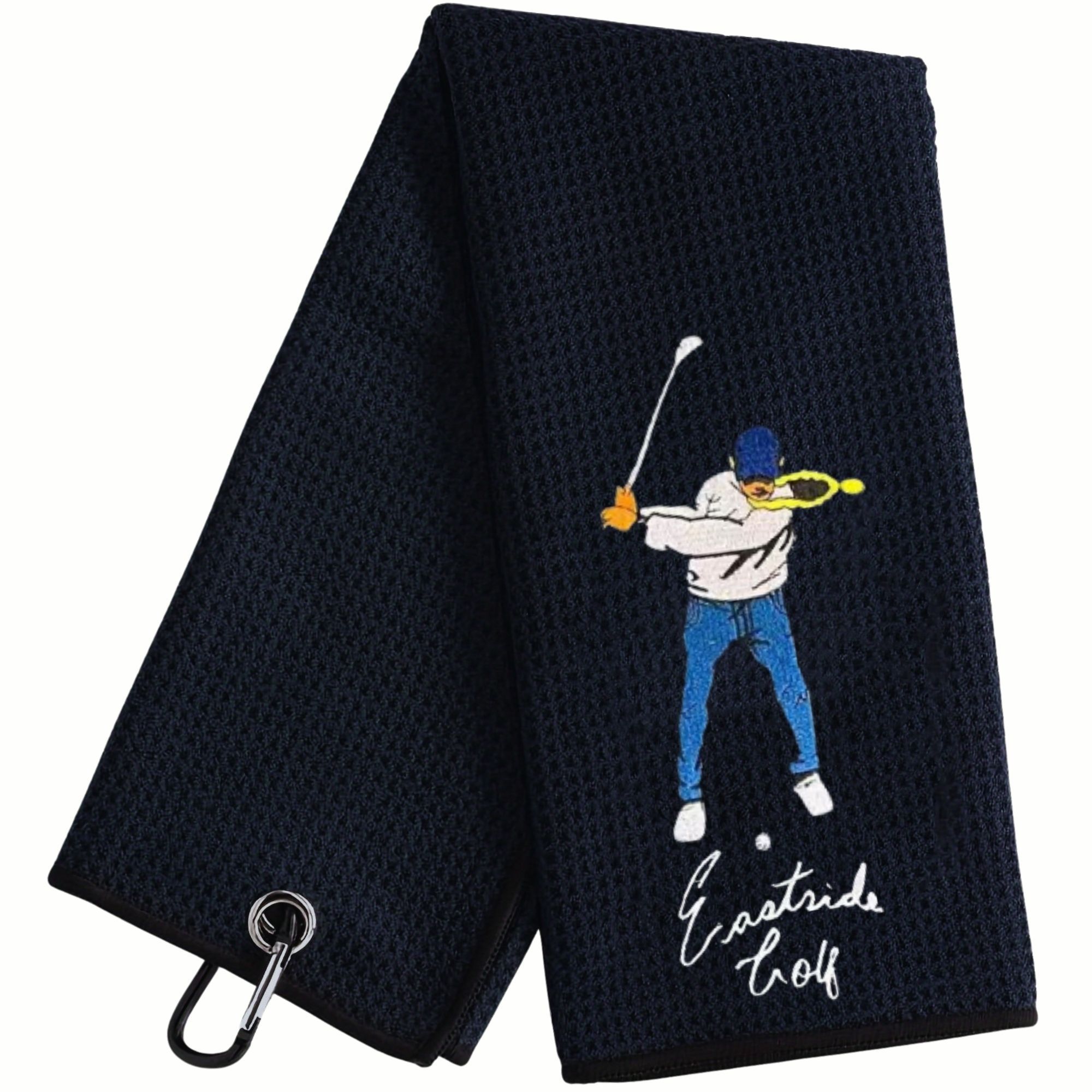 Golf Equipment Stores - Funny Embroidered Green Golf Towel Funny