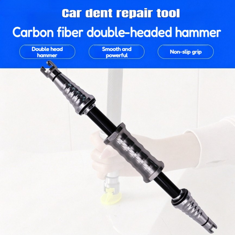 Divot Repair Tool - Carbon Fiber PDR Slide Hammer Dual