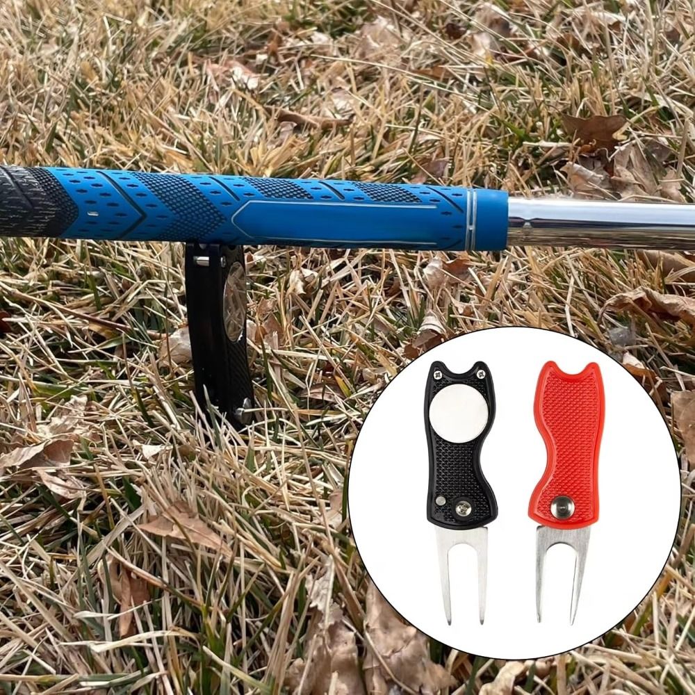 Divot Repair Tool - Magnetic Marker Golf Divot Repair Tool