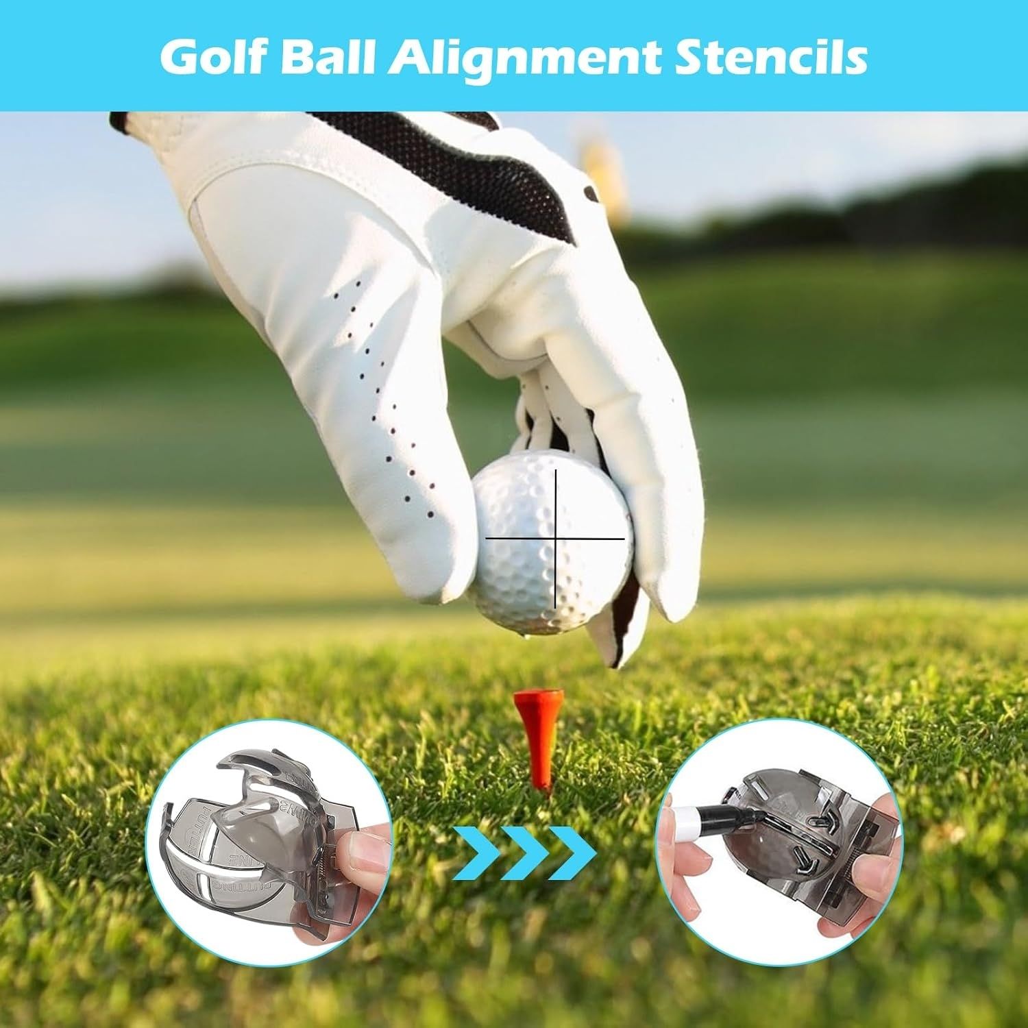 Golf Club Cleaning Kit with Go - Divot Repair Tool ulasan dan harga