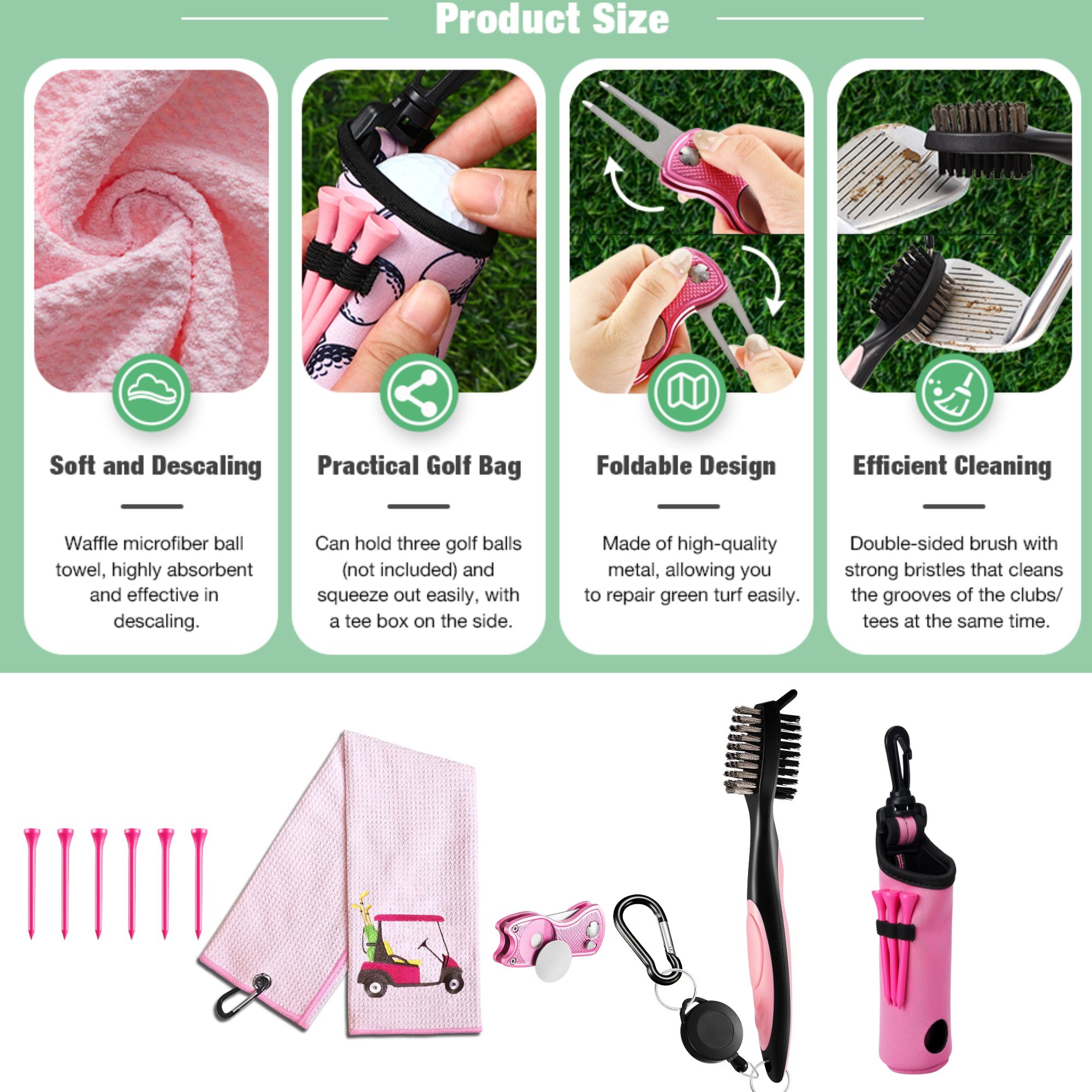 10 Pcs Golf Accessories Kit, I - Golf Equipment Stores ulasan dan harga