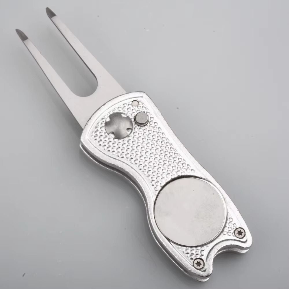 Magnetic Marker Golf Divot Rep - Divot Repair Tool ulasan dan harga