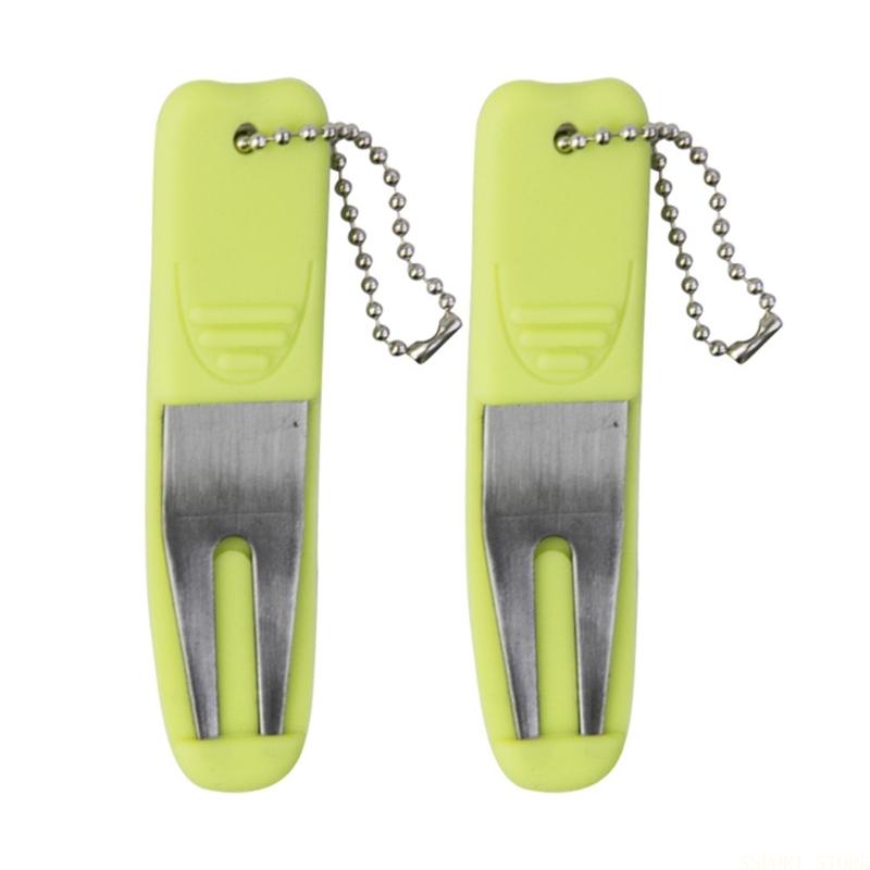 U2JB Golf Fork Golf Mark Golf  - Divot Repair Tool ulasan dan harga