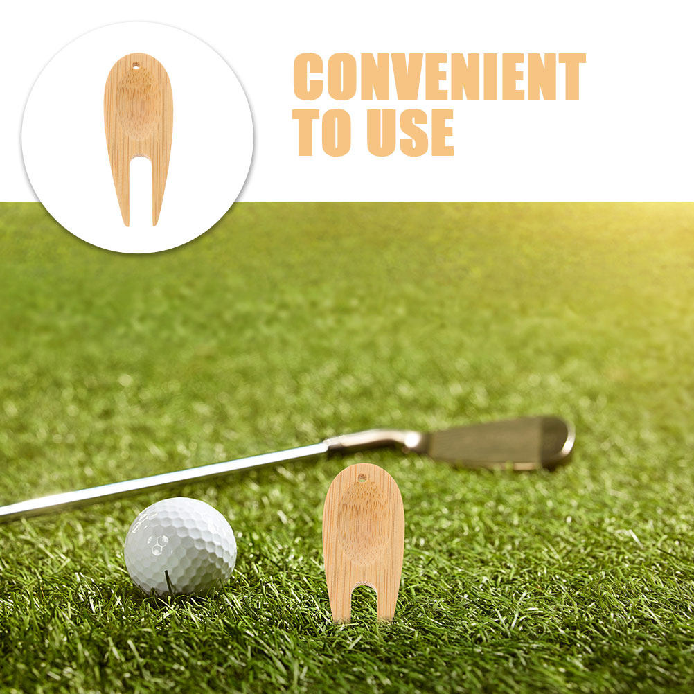 12Pcs Wooden Golf Divot Repair - Divot Repair Tool ulasan dan harga