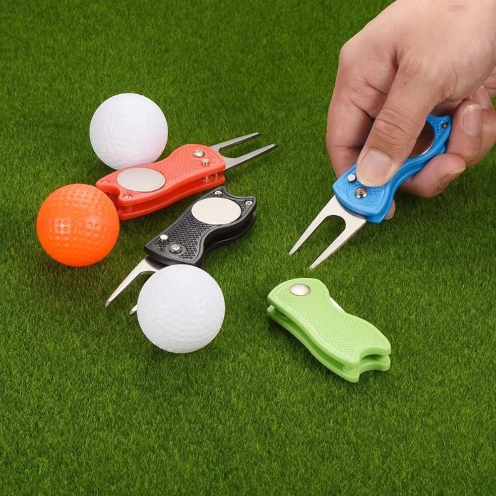 Magnetic Marker Golf Divot Rep - Divot Repair Tool ulasan dan harga