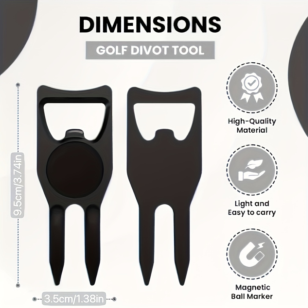 Golf Divot Repair Tool, Foldab - Divot Repair Tool ulasan dan harga